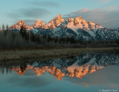 A Grand Teton Sunrise