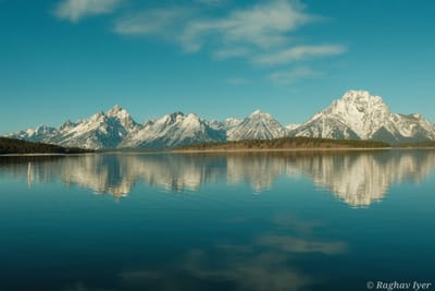 Calm mornings at Jackson Lake