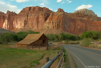 An old homestead in Utah
