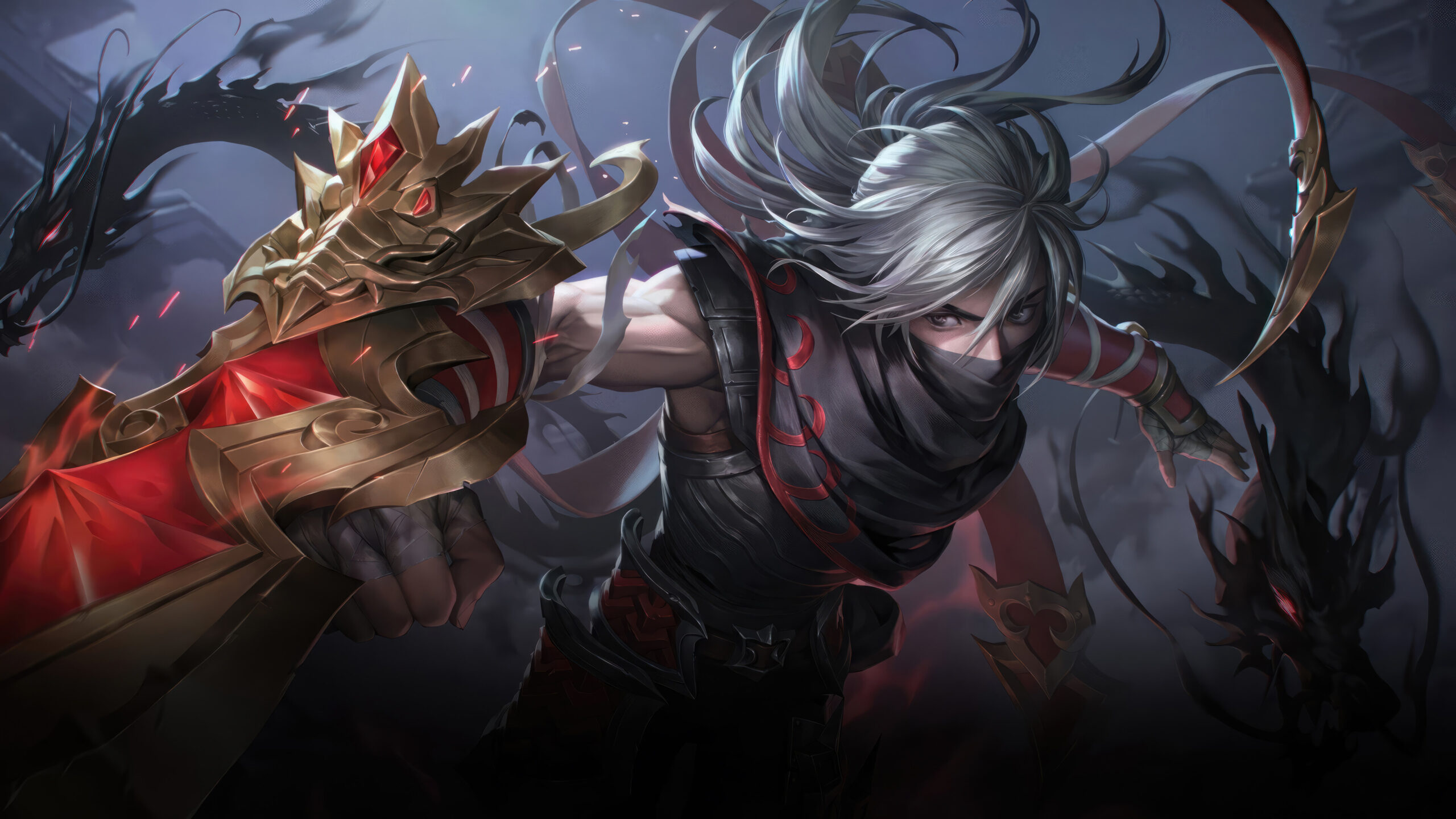 Dragonblade Riven  League of legends, Game art, Art