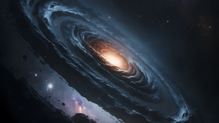 Galaxy Stars Space Digital Art 4k Desktop Wallpaper.