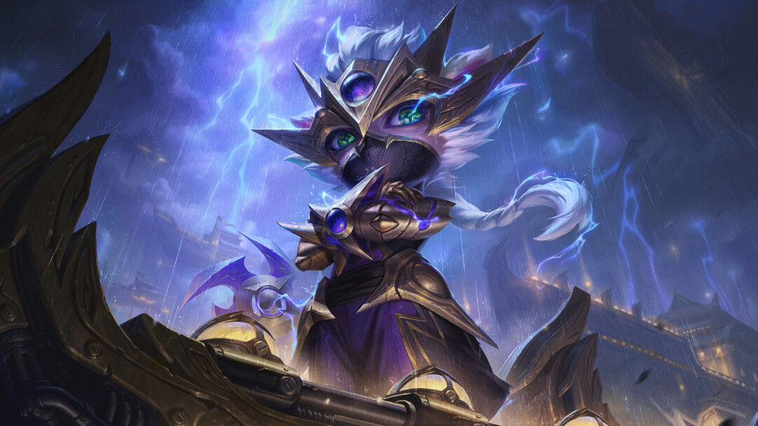 A stunning 4K desktop wallpaper featuring the Martial Arts Tournament skin for Kennen in League of Legends Wild Rift.
