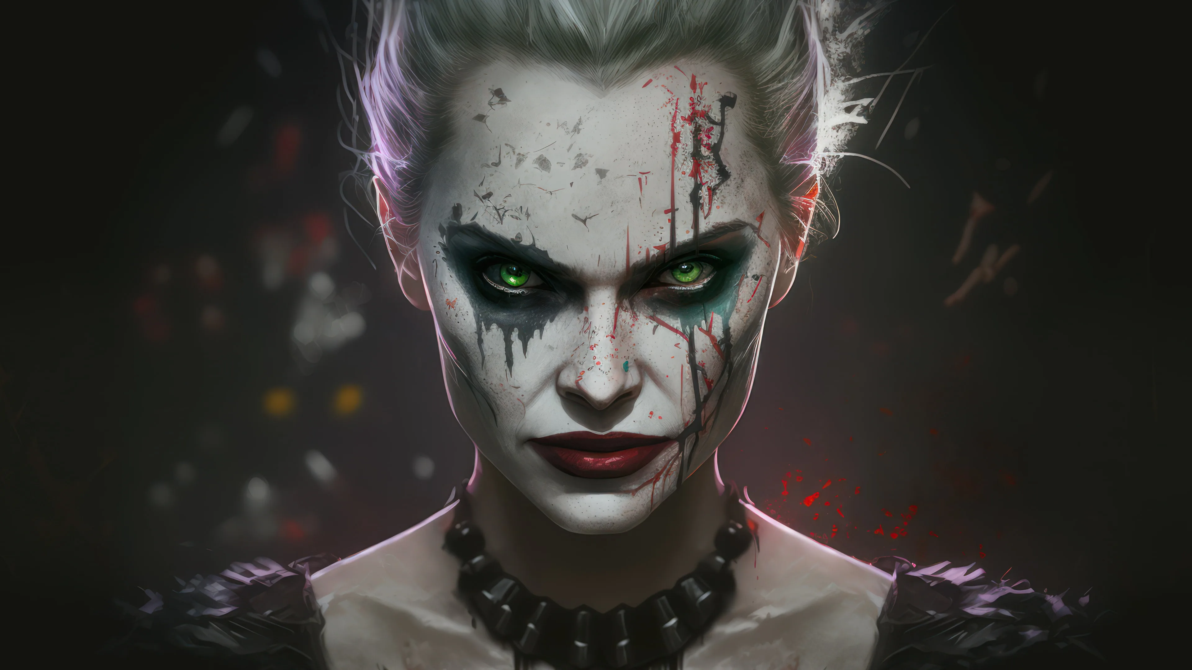 cyberpunk 2077 joker x harley quinn 5k MacBook Air Wallpaper Download |  AllMacWallpaper