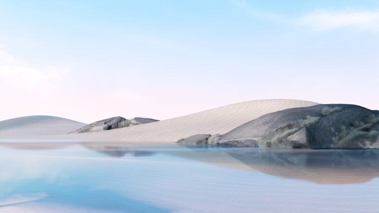 Take your desktop to the next level with this stunning Microsoft Surface Landscape Scenery wallpaper in glorious 4K resolution.