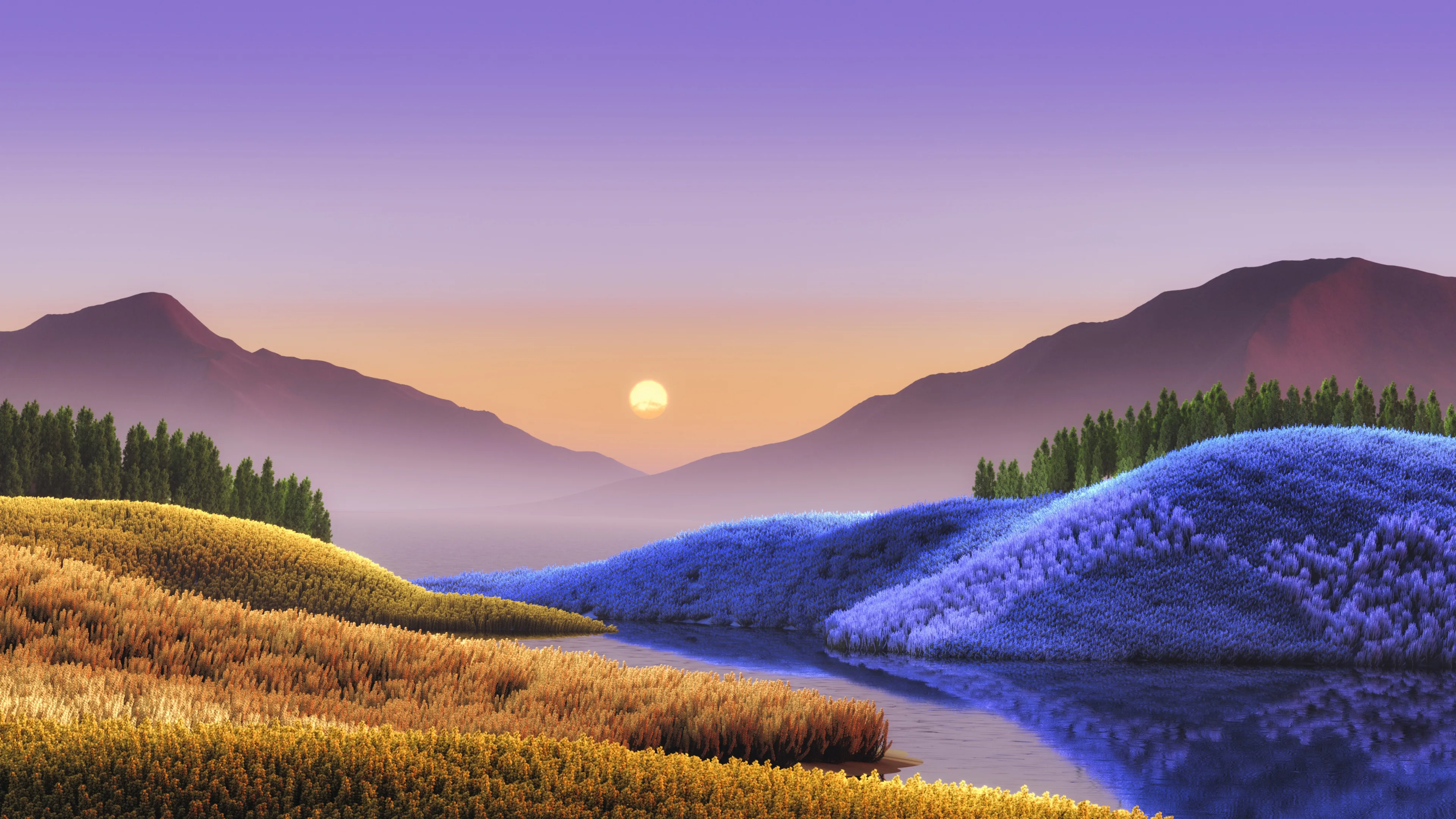 4K Wallpaper for PC: Beautiful Artistic Landscape