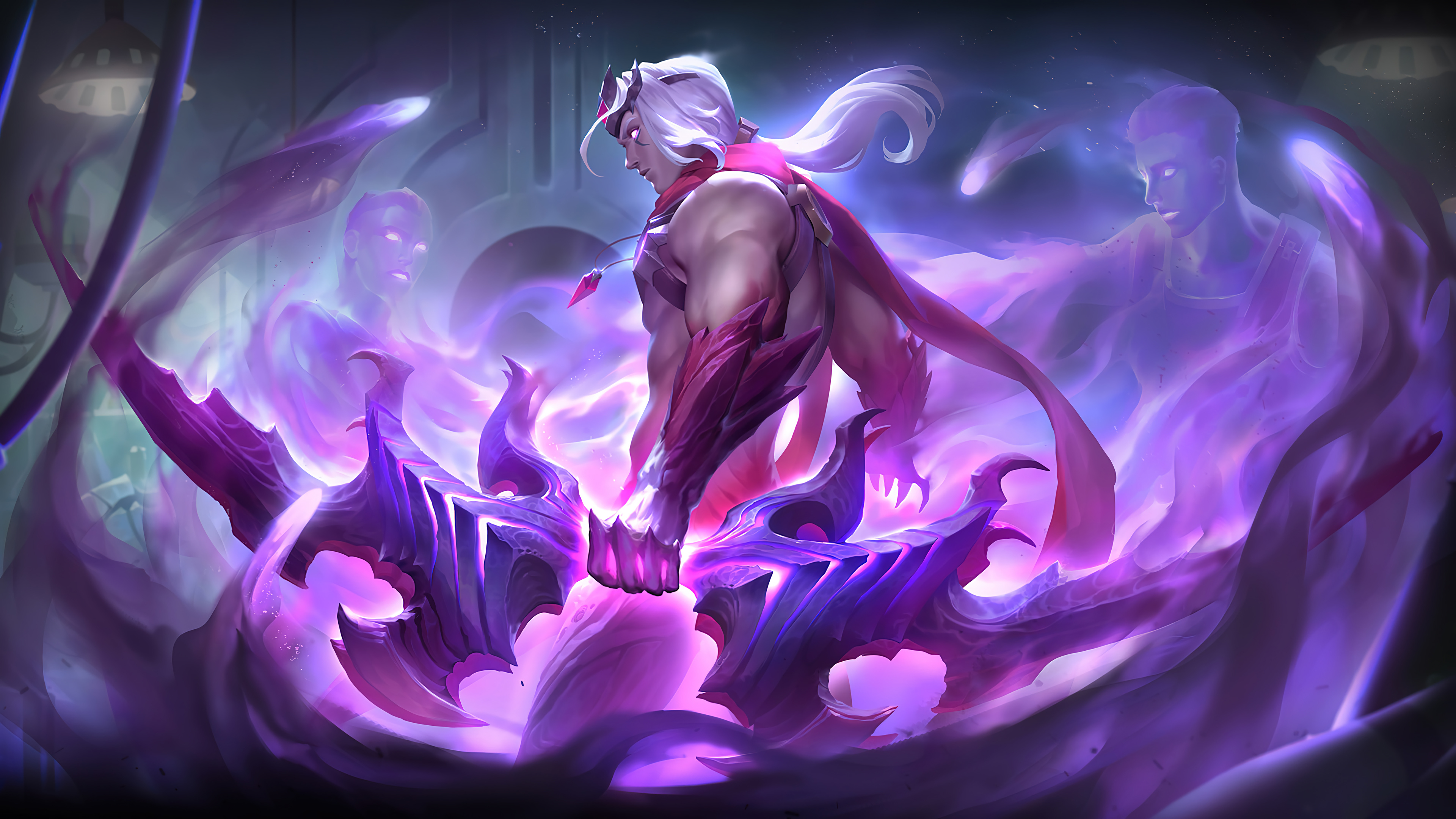 LoL 4K desktop wallpaper featuring Varus in his Runeterran skin from League of Legends.