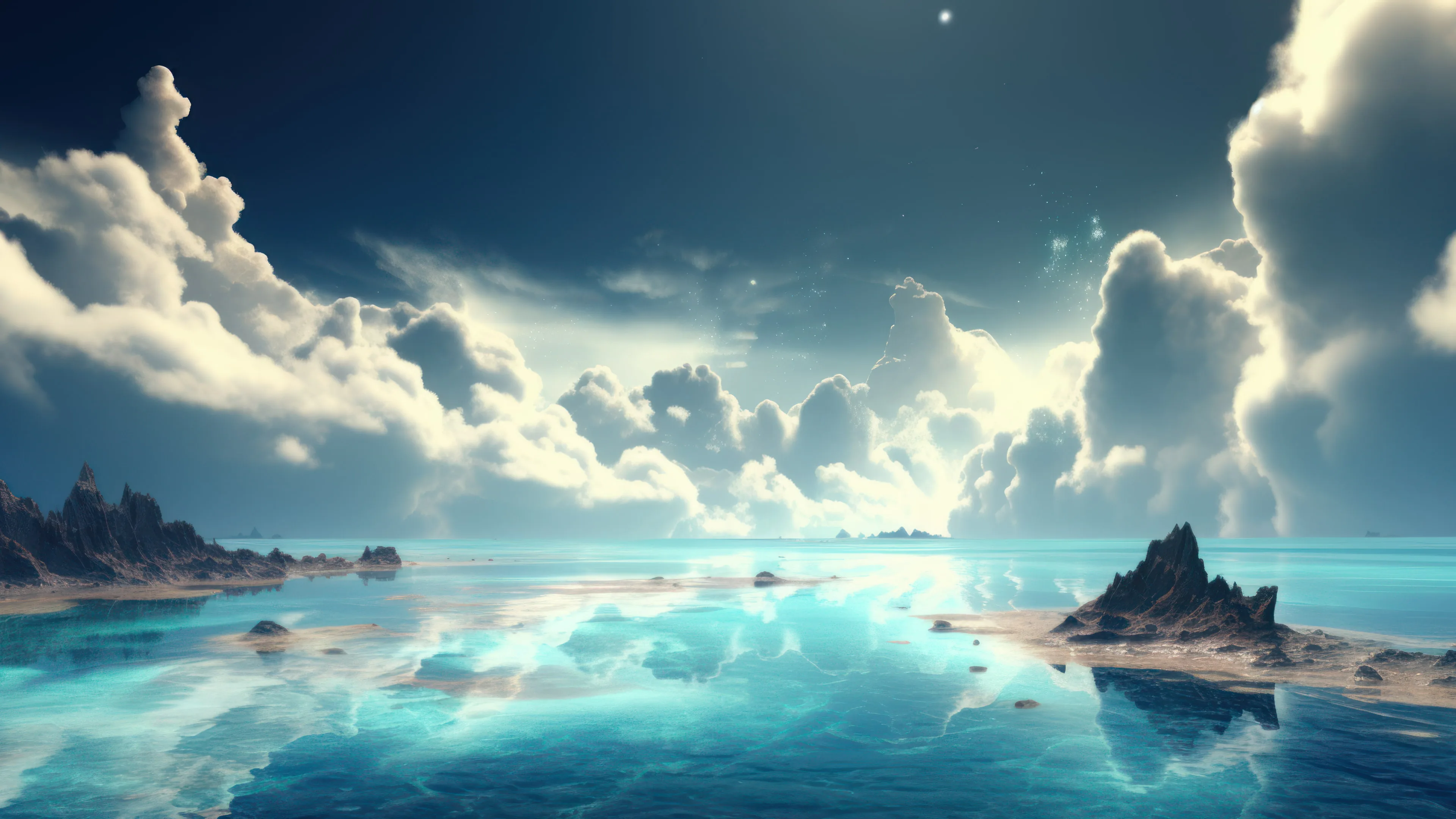 Clouds Meet The Sea AI Generated 4K Wallpaper - Pixground - Download  High-Quality 4K Wallpapers For Free