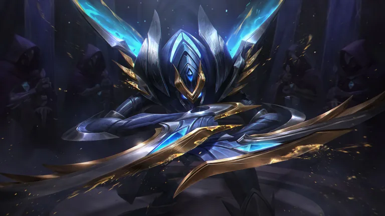 A stunning 4K desktop wallpaper featuring Kha'Zix in his Championship skin from the game League of Legends.