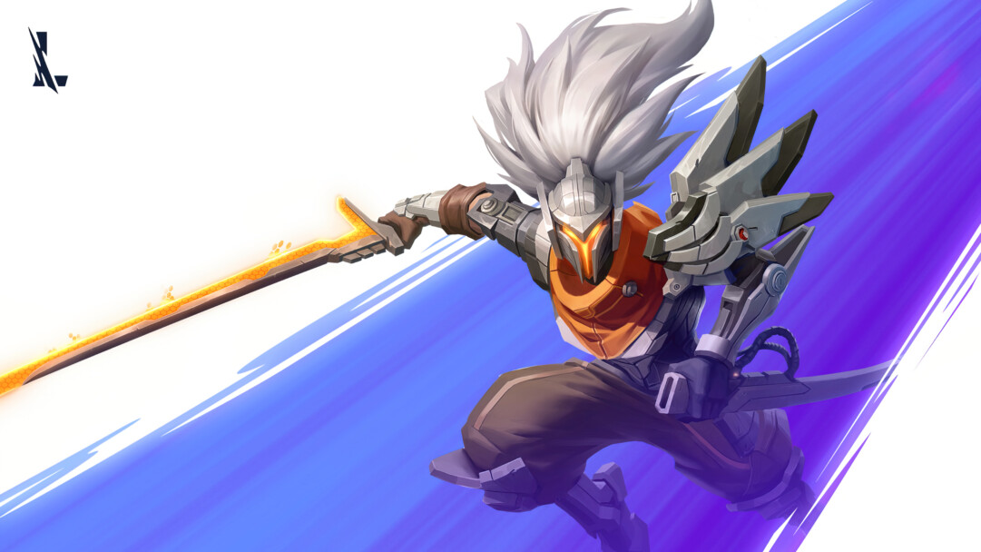 A high-quality 4K desktop wallpaper featuring the Project Yasuo skin in League of Legends Wild Rift.
