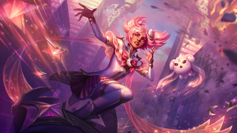 A stunning 4K desktop wallpaper featuring the Star Guardian Taliyah skin from League of Legends.