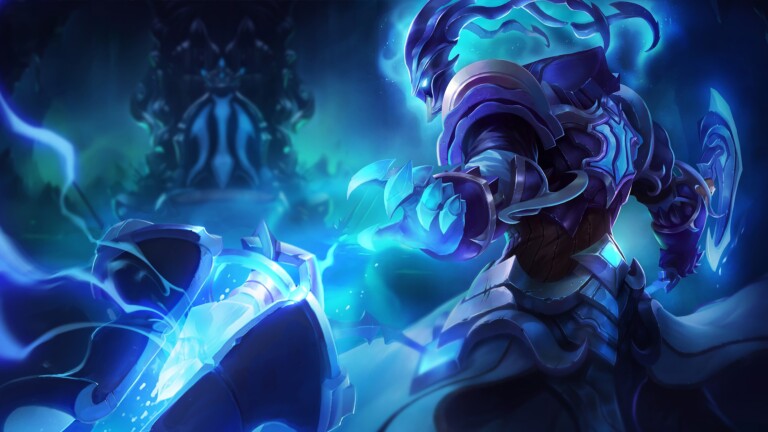 LoL 4K desktop wallpaper featuring the Championship Thresh skin from League of Legends.