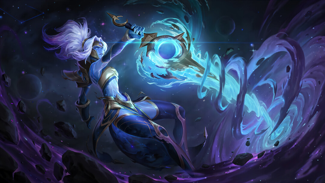 Cosmic Exile Riven Legends of Runeterra 4K Wallpaper