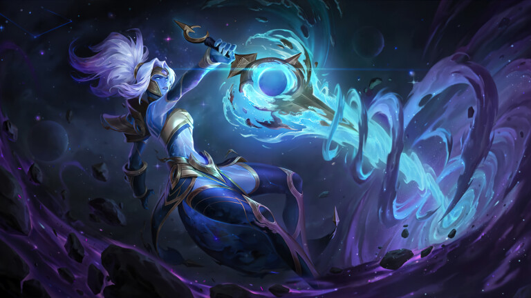 Cosmic Exile Riven Legends of Runeterra 4K Wallpaper