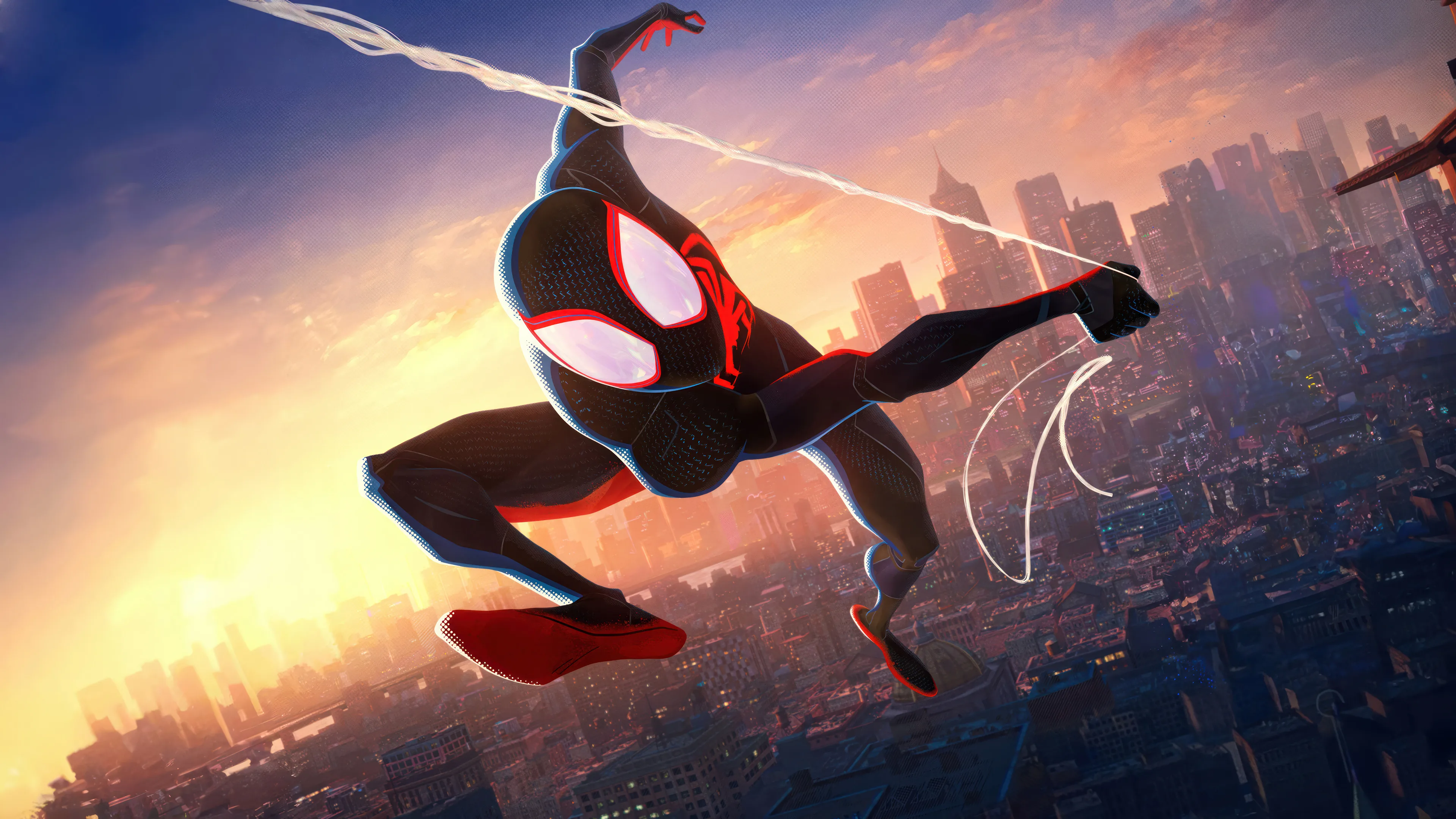 Spider-Man 2099 Spider-Man: Across the Spider-Verse 4K Wallpaper -  Pixground - Download High-Quality 4K Wallpapers For Free