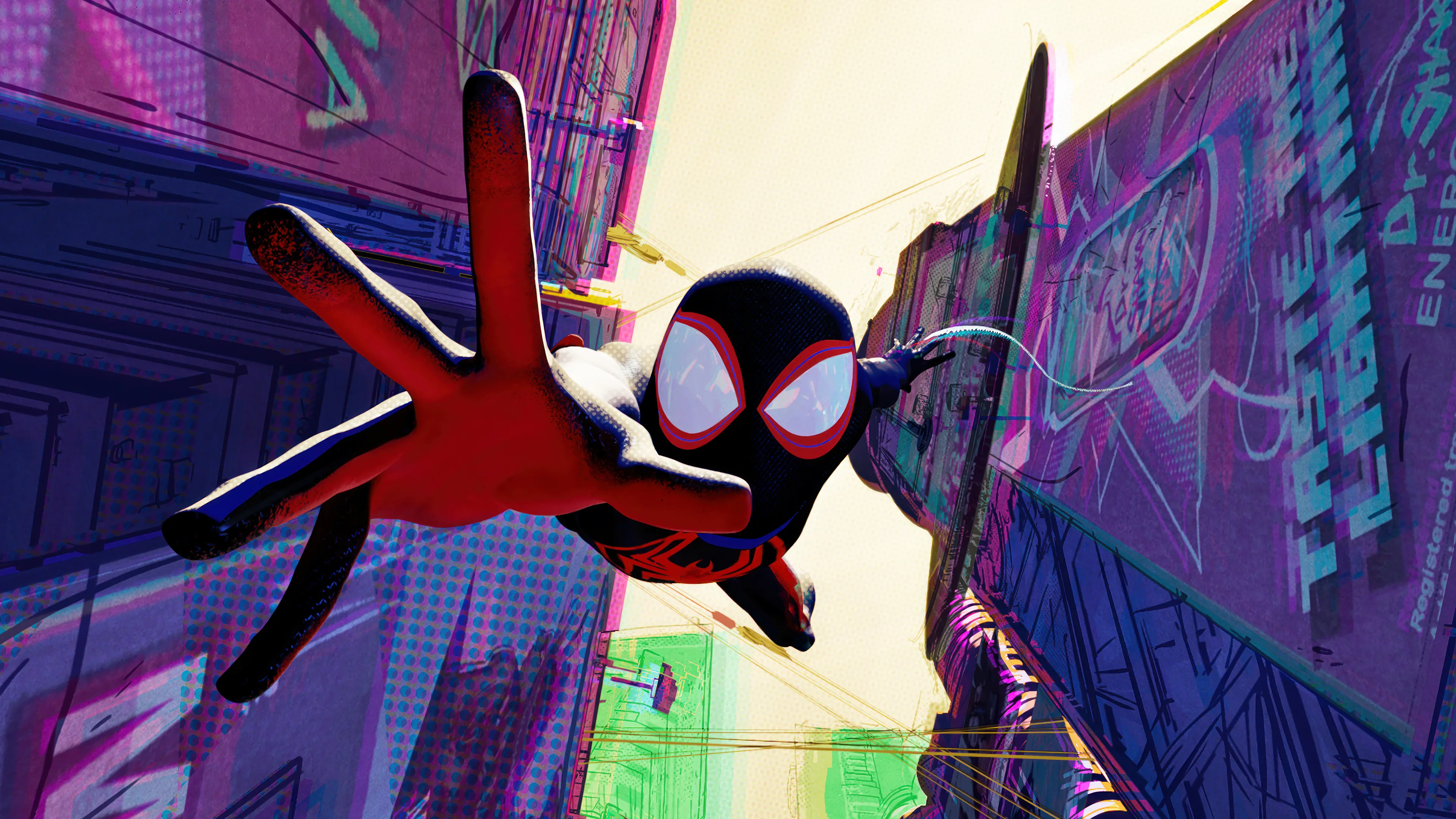 Wallpaper  spider Spider Man MILES Miles Morales cat boy city falling  happy happiness 1440x900  samueleul  2236310  HD Wallpapers  WallHere
