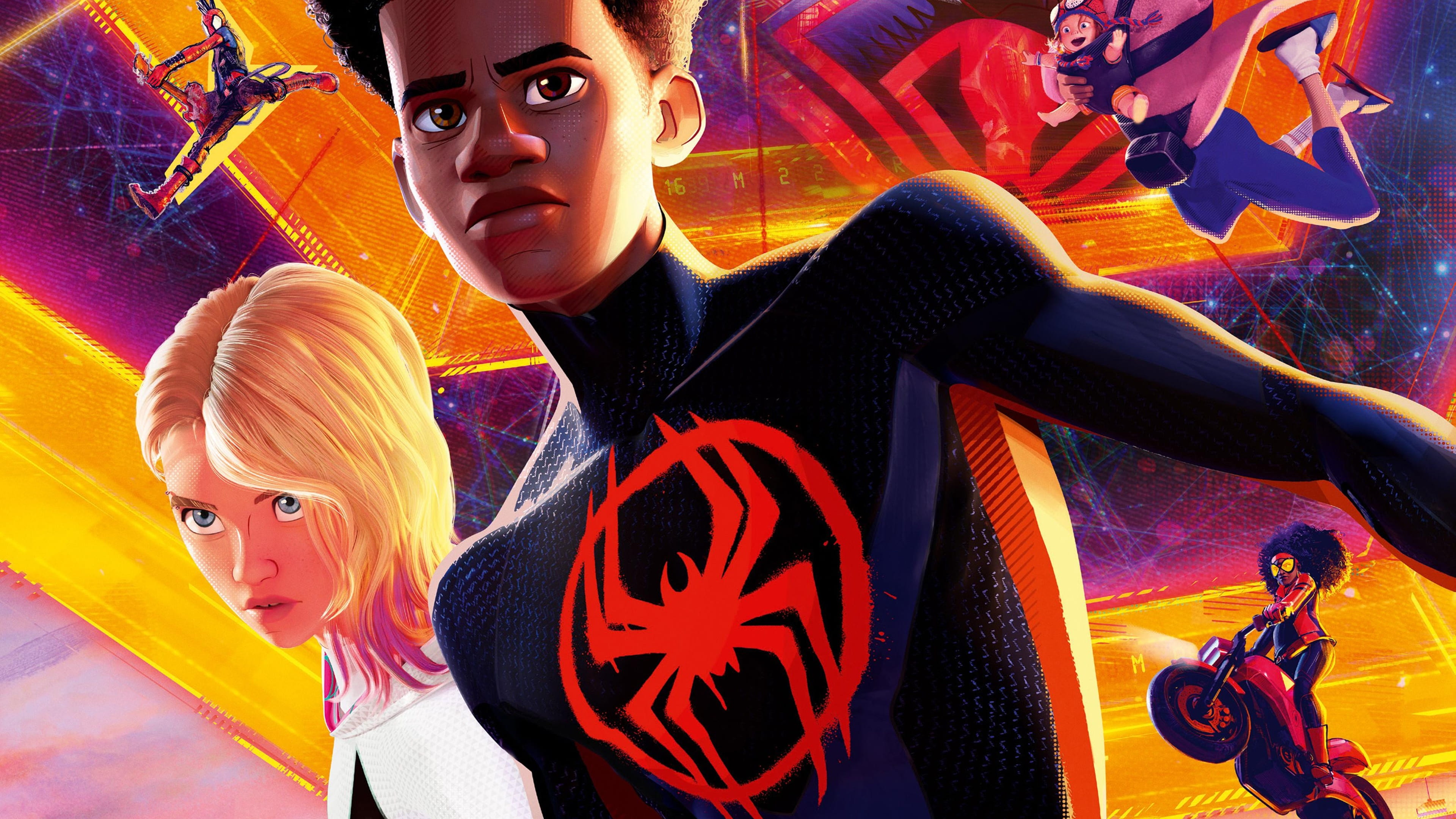 Miles Morales Spider-Man: Across the Spider-Verse 4K Wallpaper