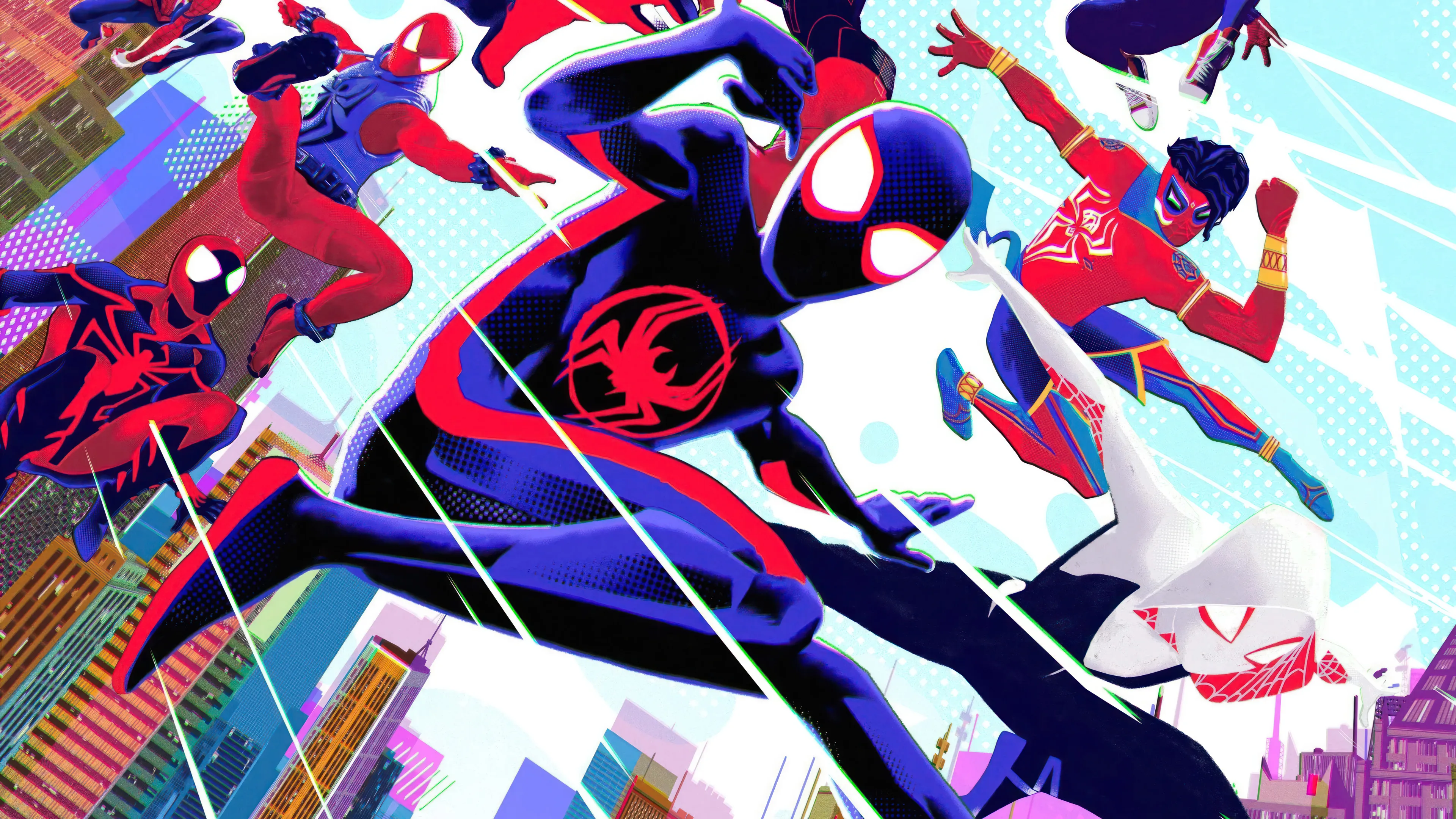 Movie Spider-Man: Across The Spider-Verse 4k Ultra HD Wallpaper