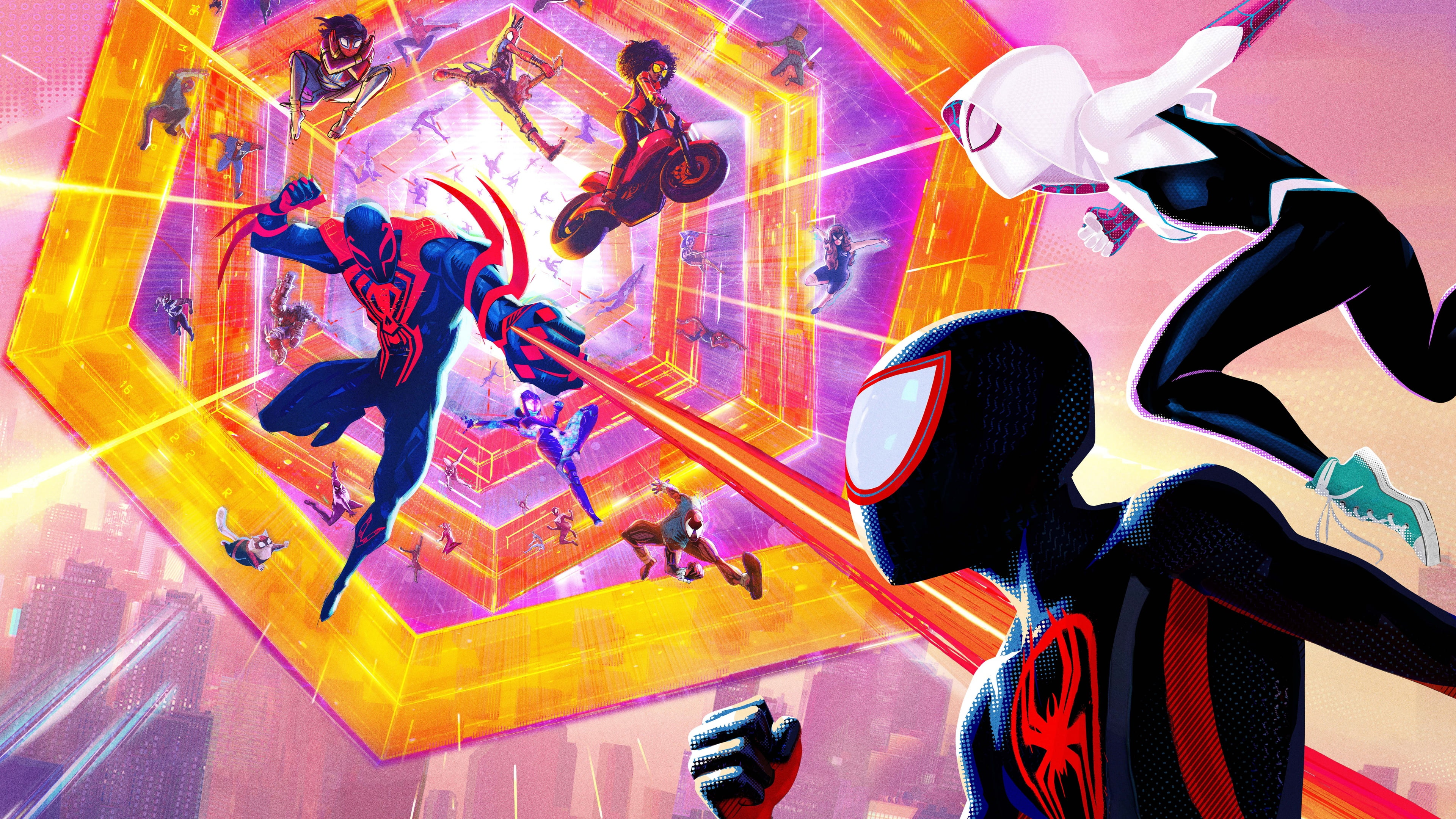 SpiderMan Into The Spider Verse 2018 Digital Art, HD Superheroes, 4k  Wallpapers, Images, Backgrounds, Photos and Pictures