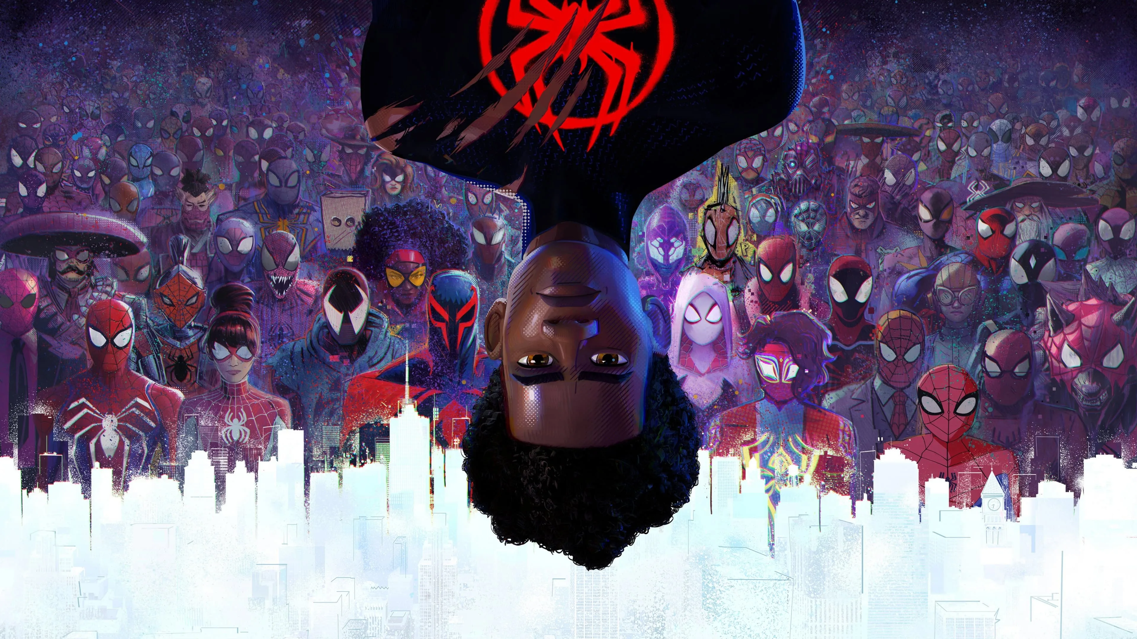 Miles Morales Falling iPhone Wallpapers  Wallpaper Cave