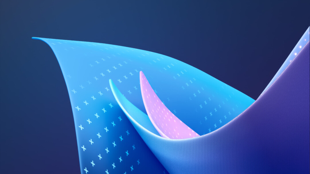 A mesmerizing 4K wallpaper showcasing abstract waves in vibrant colors, inspired by the aesthetic of Windows 11, a cutting-edge operating system known for its sleek design and advanced features.