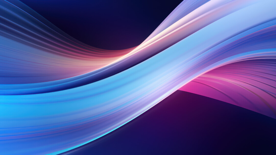 A captivating 4K desktop wallpaper featuring mesmerizing blue abstract layers, artistically generated by AI, perfect for adding a touch of modernity to your screen.