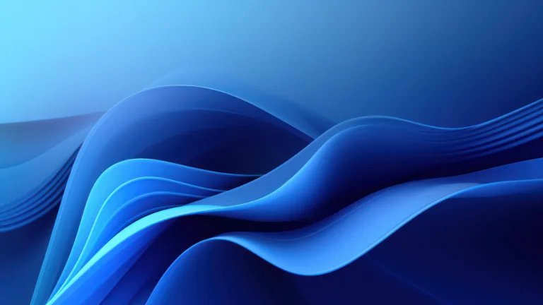 An AI-generated 4K wallpaper featuring captivating dark blue abstract layers, presenting a mesmerizing display of digital art and providing a modern and stylish background.