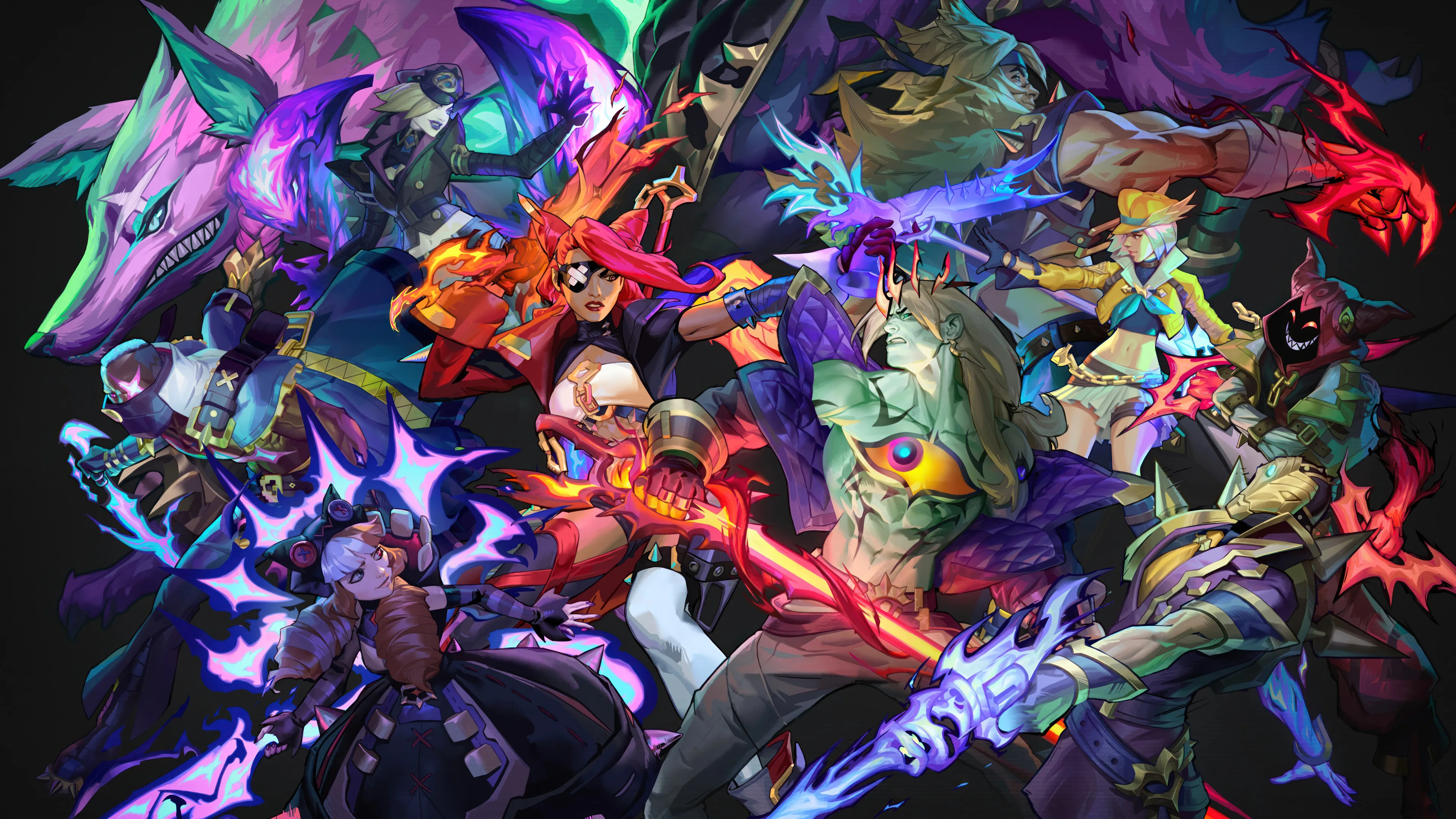 League of Legends 4K Wallpaper  League of legends, League of