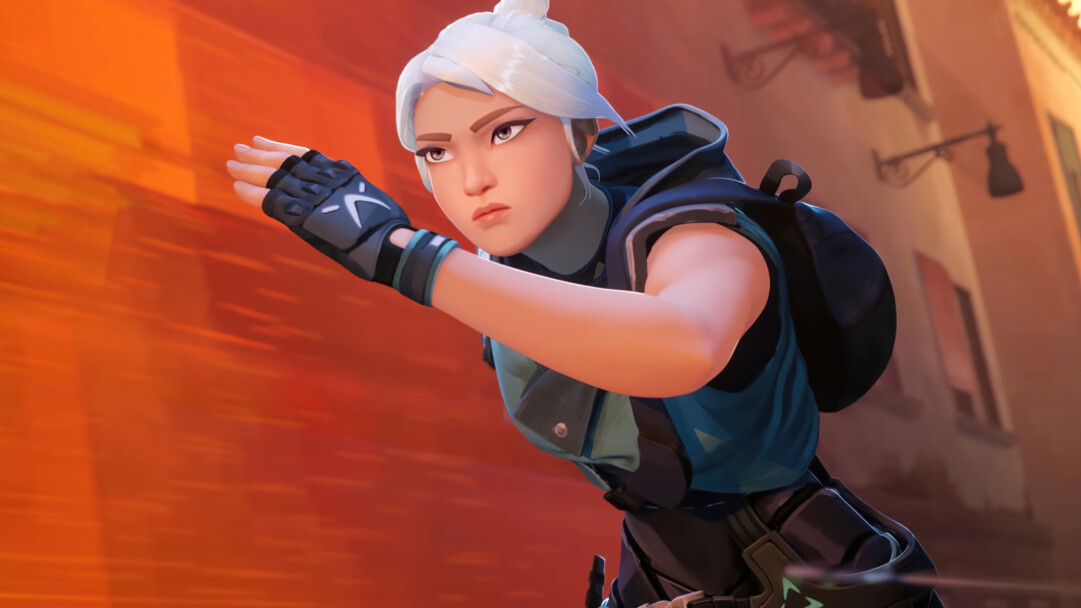 A high-resolution 4K wallpaper showcasing Agent Jett from the popular game Valorant. Jett is a highly skilled duelist with unique abilities, making her a force to be reckoned with in the game.
