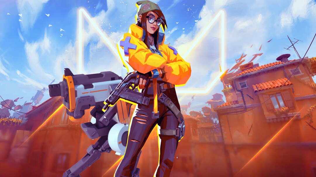 A captivating 4K wallpaper showcasing Agent Killjoy from Valorant, the tactical first-person shooter game. Killjoy, the inventive German genius, stands ready in this beautifully rendered artwork, highlighting her unique gadgets and tech-savvy expertise.