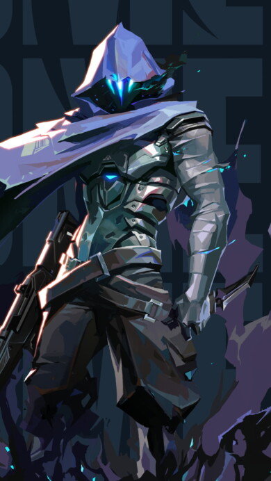 Immerse yourself in the shadows with this striking 4K wallpaper featuring Agent Omen from Valorant, a mysterious and elusive character known for manipulating darkness.