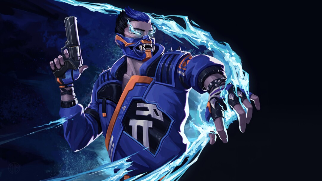 A high-resolution 4K wallpaper featuring Agent Yoru from Valorant, a skilled infiltrator with unique abilities.