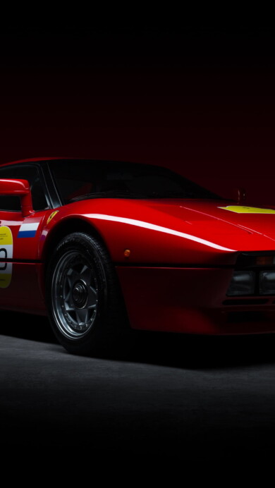 A high-resolution 4K wallpaper featuring the iconic Ferrari 288 GTO, a classic sports car known for its breathtaking design and performance, perfect for car enthusiasts and admirers of automotive excellence.
