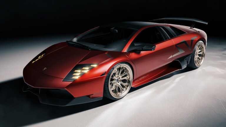 An exquisite 4K wallpaper featuring the iconic Lamborghini Murcielago, a high-performance supercar known for its striking design and powerful performance, perfect for car enthusiasts and automotive fans.
