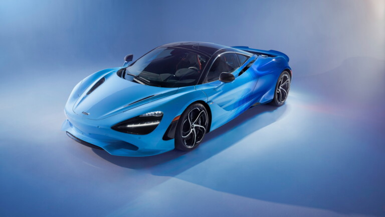 A striking 4K wallpaper featuring the McLaren 750S Coupé, a high-performance luxury sports car known for its exceptional design and power, perfect for enthusiasts and car lovers.