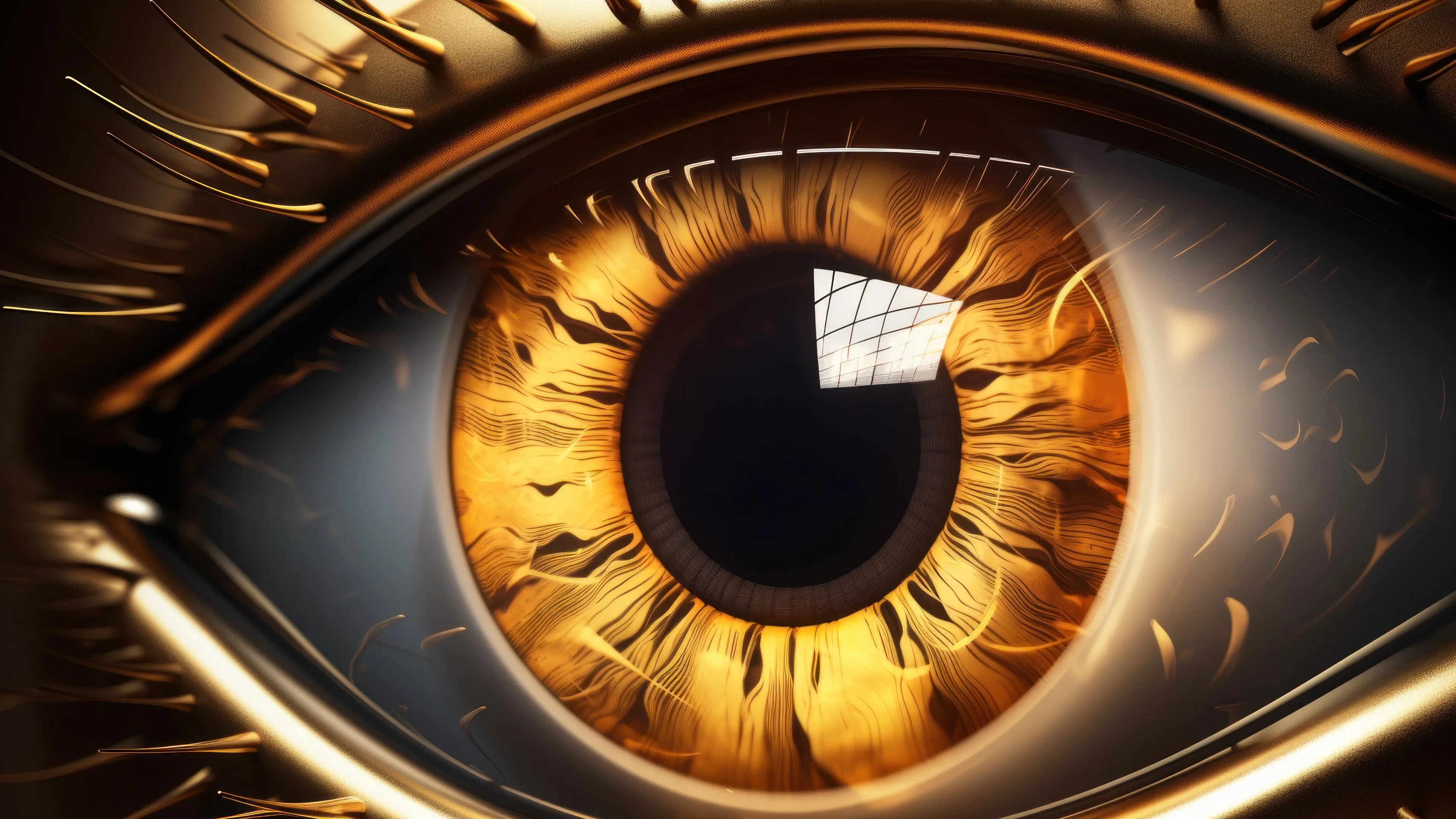 Yellow Eye Wallpaper