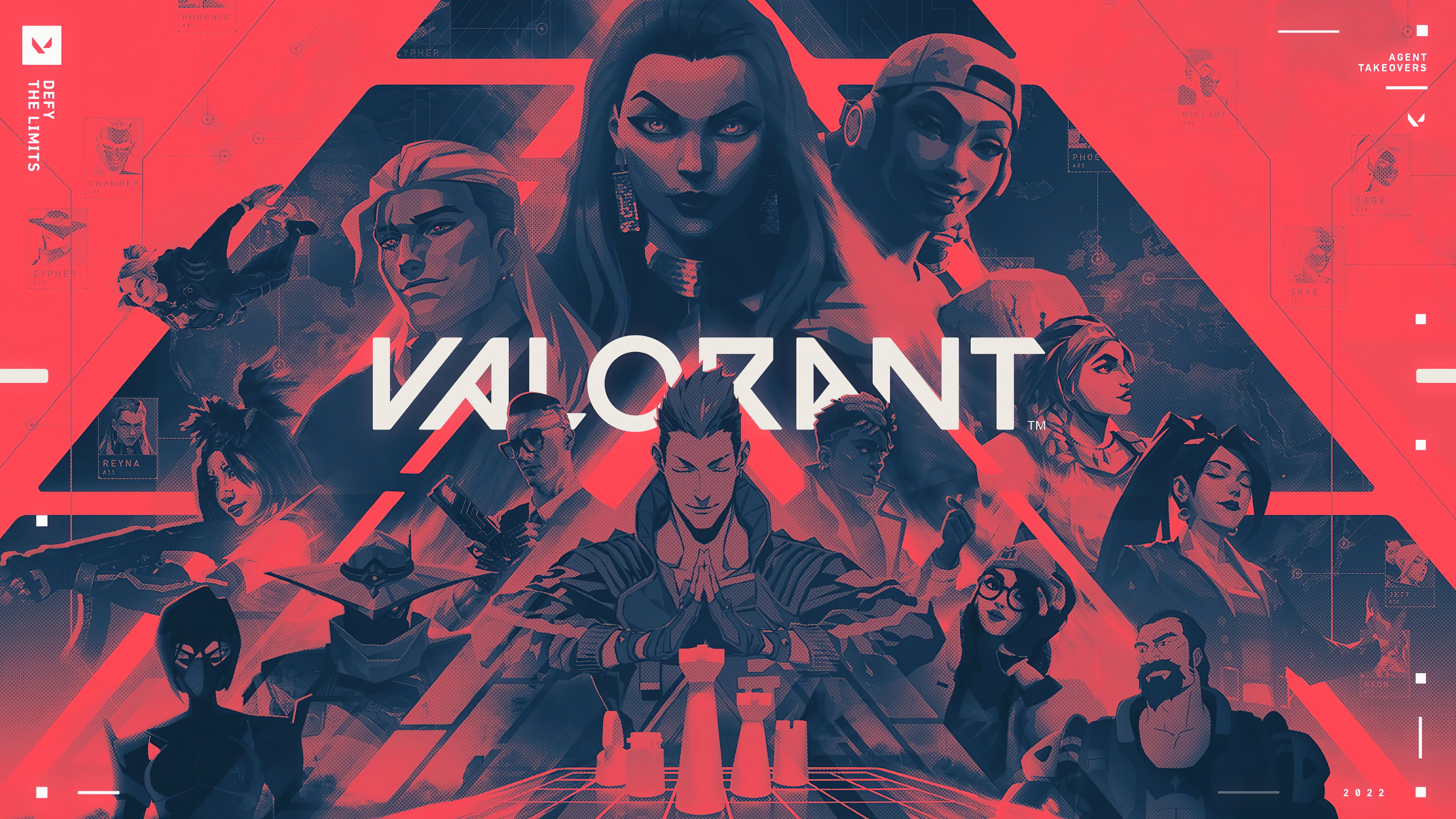 Valorant Agents 4K Wallpaper Background - Pixground - Download High ...
