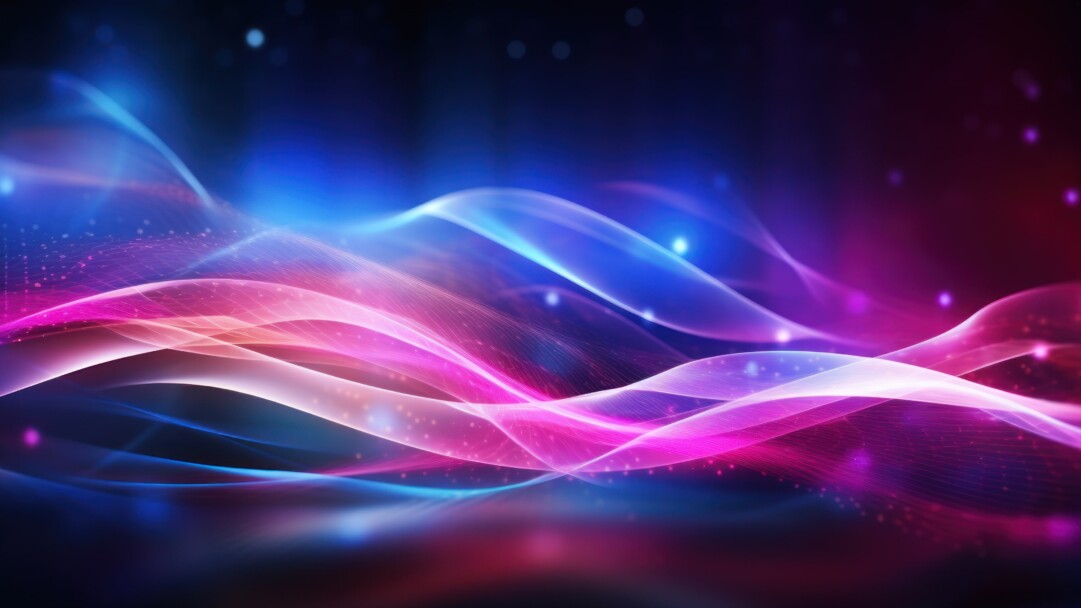 Immerse yourself in a futuristic world of artistic abstraction with this AI-generated 4K wallpaper, featuring captivating layers of pink and blue hues. This unique digital artwork represents a contemporary and imaginative approach to art, making it an ideal choice for those seeking a captivating and creative desktop background with a futuristic touch.