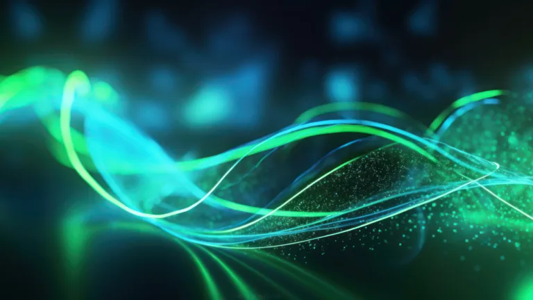 Dive into the captivating world of abstract art with this AI-generated 4K wallpaper, showcasing intricate layers of green gradients. This unique digital artwork represents a contemporary and imaginative approach to art, making it an ideal choice for those seeking a captivating and creative desktop background with a gradient aesthetic.
