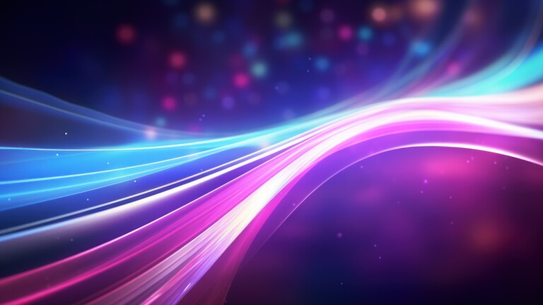 Immerse yourself in the captivating world of abstract art with this AI-generated 4K wallpaper, featuring gradient layers of pink and blue hues. This unique digital artwork represents a contemporary and imaginative approach to art, making it an ideal choice for those seeking a captivating and creative desktop background with a gradient aesthetic.