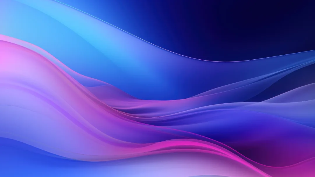 An exquisite 4K wallpaper featuring AI-generated abstract layers in mesmerizing shades of blue. This digital masterpiece is ideal for enhancing your desktop or mobile screen.