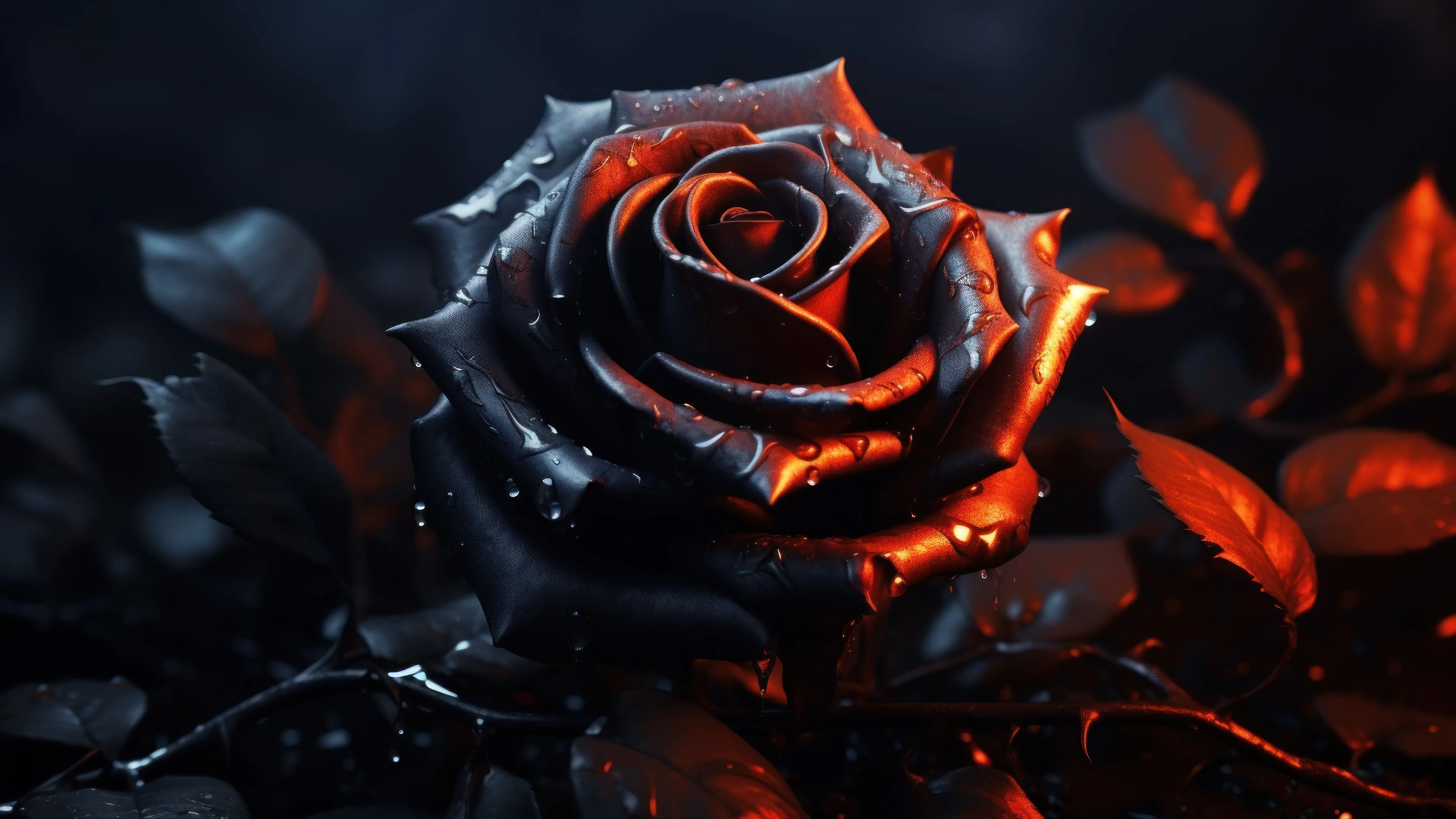 Aggregate 132+ rose fire wallpaper super hot - in.iedunet.edu.vn