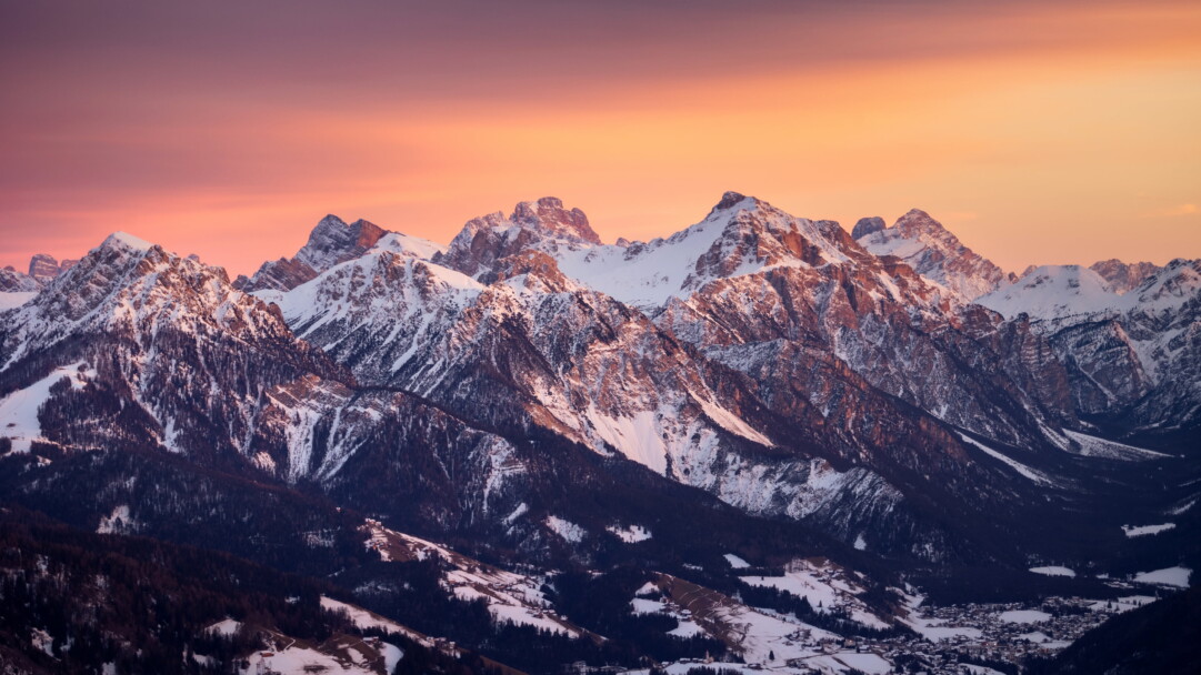 Immerse yourself in the serene beauty of the Dolomites in South Tyrol, Italy, with this captivating 4K wallpaper. The majestic mountain range in the Italian Alps offers a tranquil and scenic escape. Perfect for travelers and those seeking a desktop background that captures the natural tranquility and alpine wonder of this region.