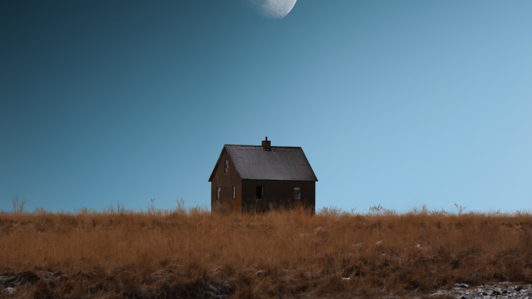 Immerse yourself in the tranquil beauty of a moonlit night over a field house with this captivating 4K wallpaper. The serene landscape and starry night sky create a celestial masterpiece, perfect for nature enthusiasts and those seeking a peaceful and rural desktop background.