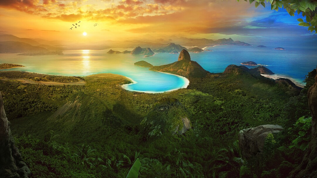 Immerse yourself in the vibrant beauty of Rio de Janeiro with this captivating 4K wallpaper. Explore the stunning cityscape, iconic beaches like Copacabana and Ipanema, and the majestic Sugarloaf Mountain against the backdrop of Brazil's coastal charm. Perfect for travelers and those seeking a lively and scenic desktop background.