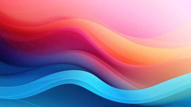 Explore the dynamic world of abstract art with this 4K wallpaper. It features colorful wave lines in vibrant motion, all crafted with AI precision. A perfect addition to your collection of digital art wallpapers.