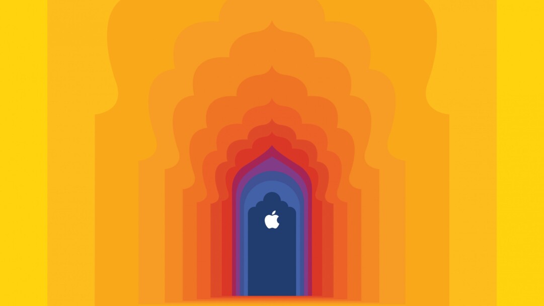 Elevate your desktop with the sleek and minimalist design of the Apple Logo Doors 4K wallpaper. Perfect for Apple enthusiasts and those seeking a modern and stylish desktop background that showcases the iconic brand and its connection to innovative technology.
