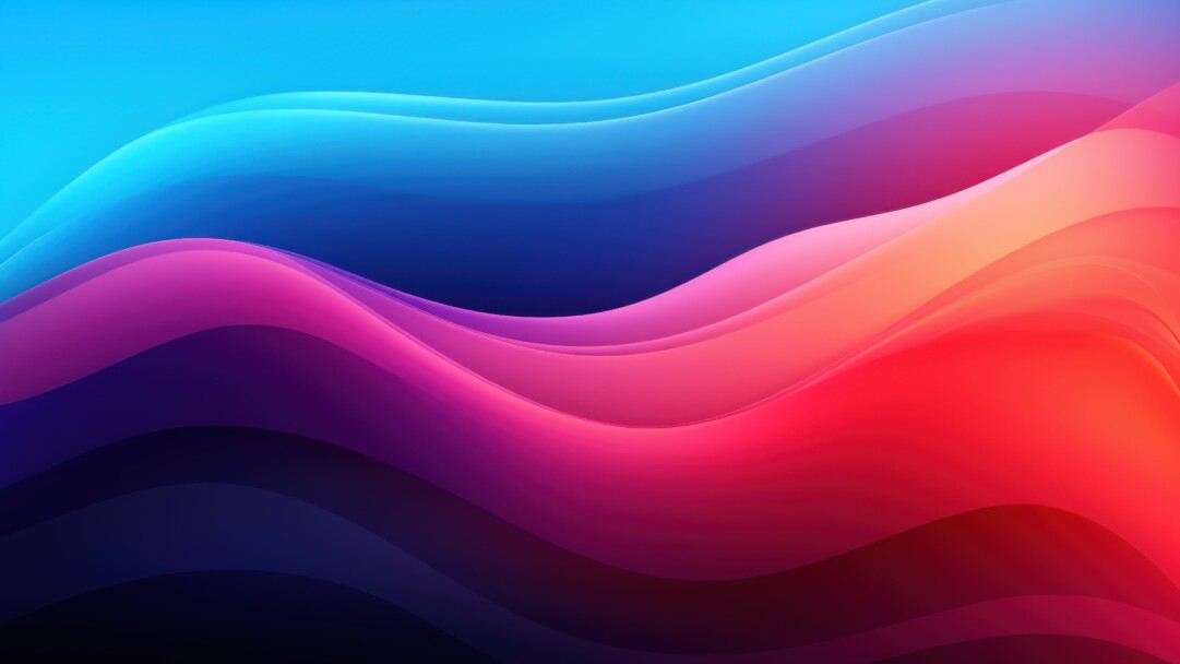 Experience a visually striking 4K wallpaper with dynamic waves and vivid colors, created through AI. This abstract digital art piece boasts a high-resolution design that's perfect for your desktop or device background.