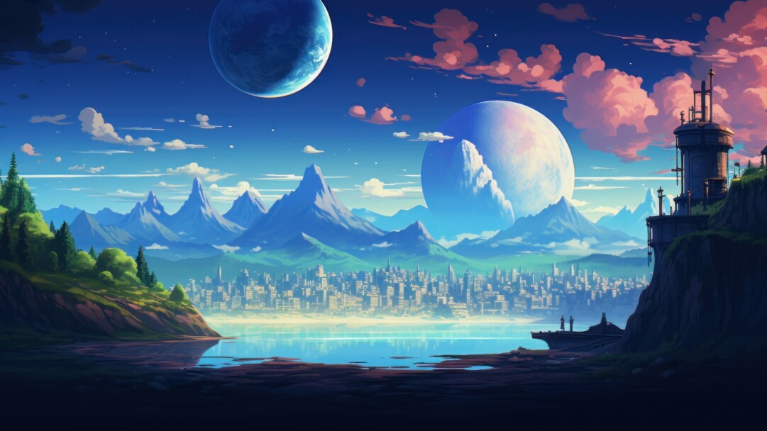 Embark on a whimsical journey into an AI-generated fantasy pixel world in enchanting 4K resolution. This unique wallpaper brings a retro-style, imaginative landscape to life through pixelated artistry, creating a surreal and dreamy atmosphere. Perfect for those who appreciate the allure of pixelated fantasies as a captivating and creative desktop background.