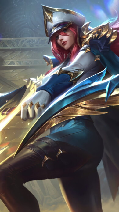 A breathtaking 4K wallpaper featuring the Glorious Admiral Ashe skin from Wild Rift, the mobile version of League of Legends. This high-resolution artwork showcases the stunning character design of Ashe, a renowned marksman and champion in the gaming world. Perfect for your desktop or device background.