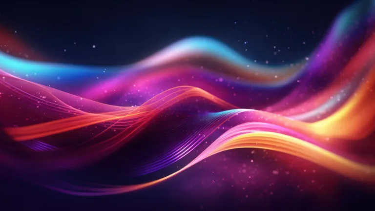 Dive into a visually striking composition with this AI-generated 4K wallpaper featuring an abstract and glowing neon background. Perfect for high-resolution displays, it offers a dynamic and captivating digital art piece.
